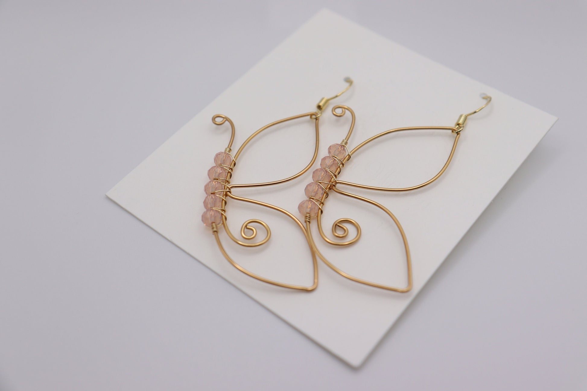 Butterfly earrings, earrings for women, wing earrings, dangle earrings, bead butterfly, gift, handmade, christmas, moth, jewelry, fairy
